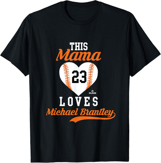 This Mama Loves Michael Brantley Sports Apparel