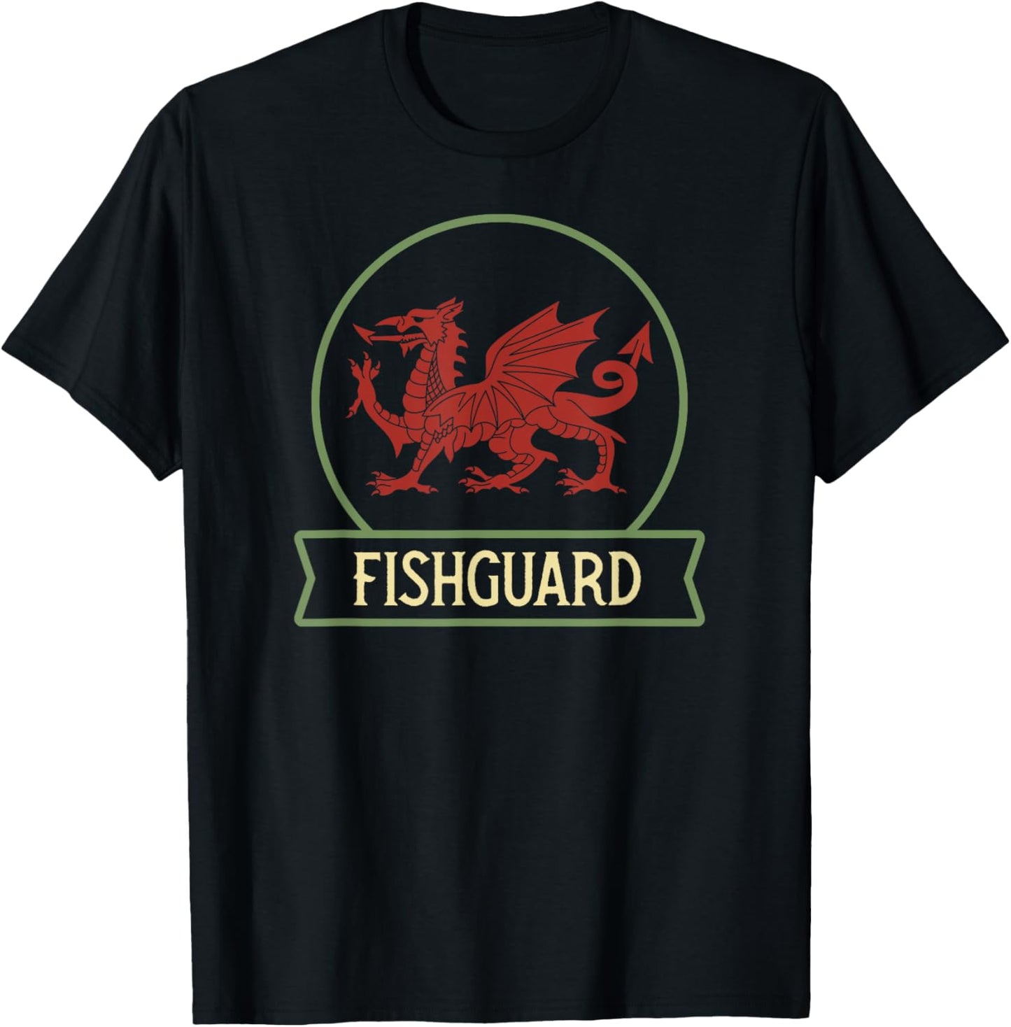 Fishguard - Welsh places - Wales - Cymru - Welsh dragon