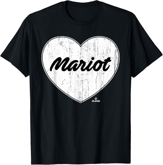 Distressed Heart Michael Mariot Prospect Baseball Fan Gear