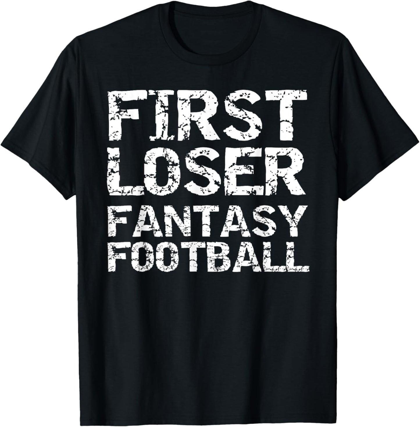 First Loser Fantasy Football Shirt Funny 2nd Place Trophy