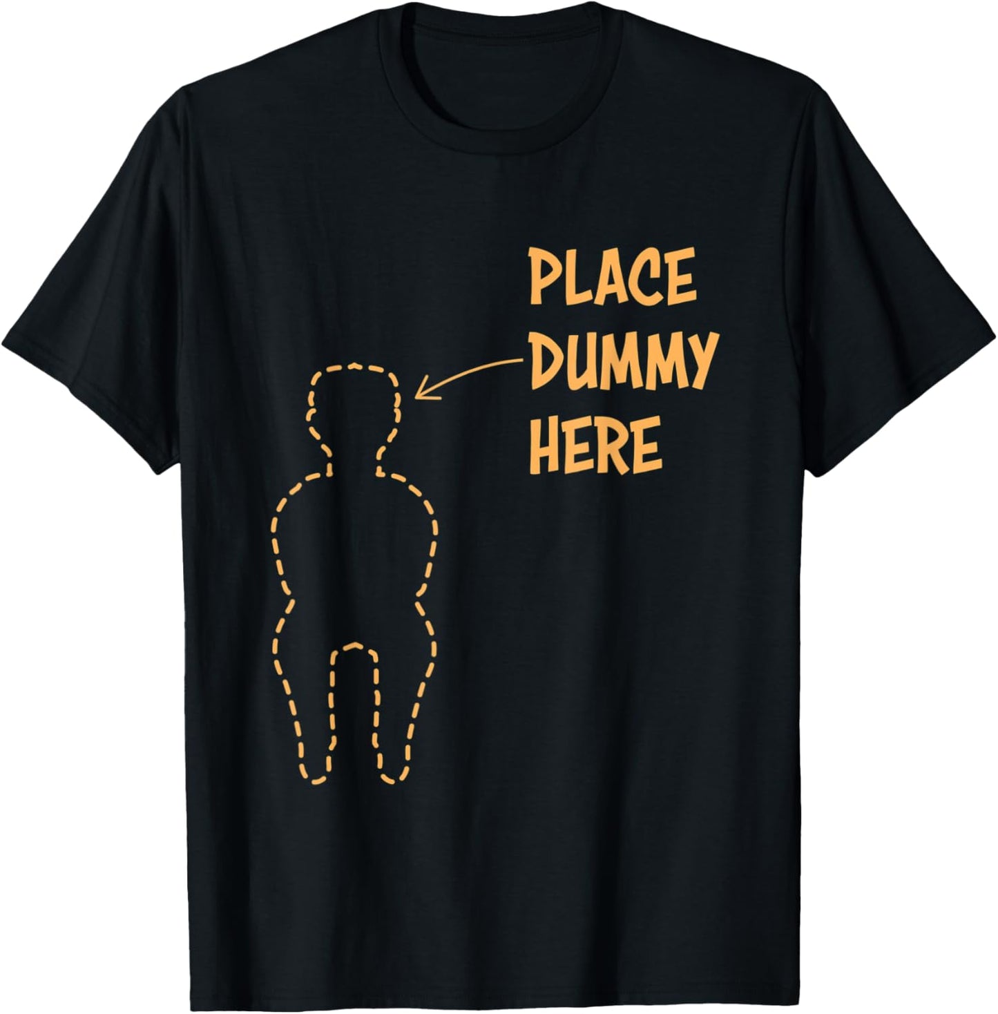 Ventriloquist Shirt Funny Place Dummy Here Gift for Kids