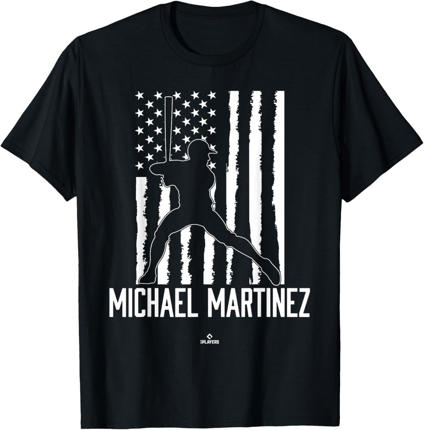 Distressed Flag Swing Michael Martinez Prospect Baseball Fan