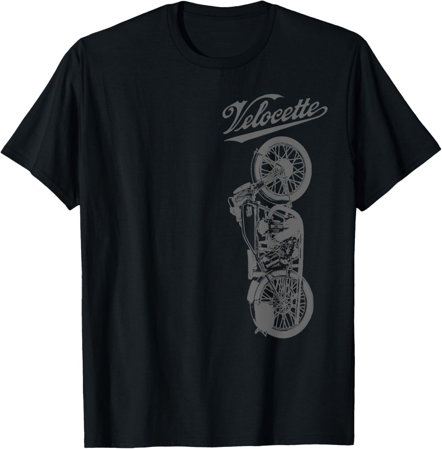 Vincent Velocette Motorcycle T-Shirt Vintage Classic