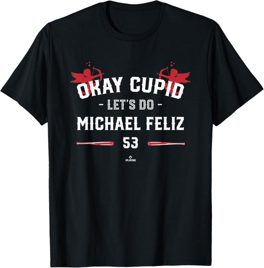 Cupid Let's Do Michael Feliz Valentines Day Baseball