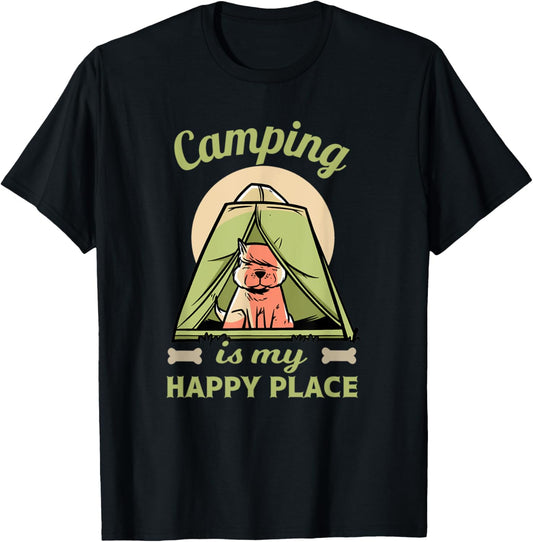 Camping Is My Happy Place Crew Dog Lovers