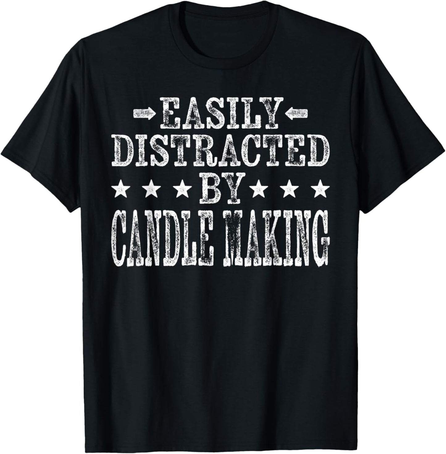 Easily Distracted By Candle Making - Funny Candle Maker