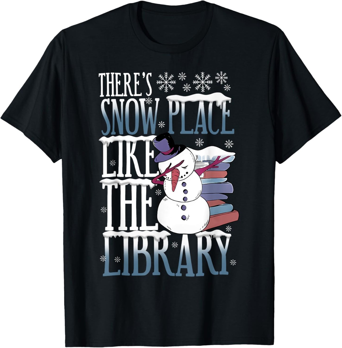 There's Snow Place Like The Library Christmas Dabbing Snow