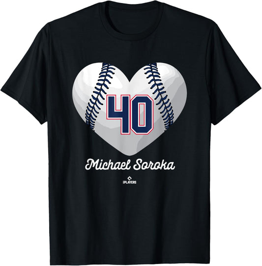 Baseball Heart Number Michael Soroka Atlanta MLBPA
