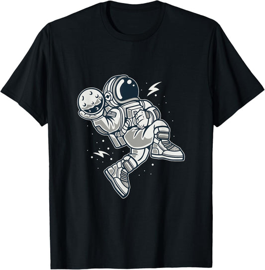 Funny Astronaut Basketball Space Galaxy Gift for adults kids