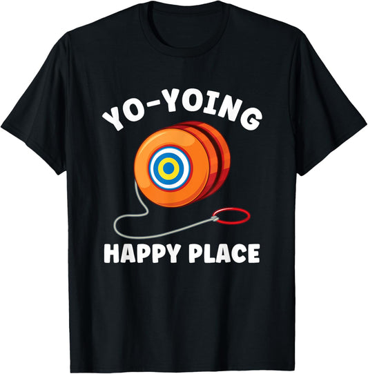 Yo-Yoing is my Happy Place Yoyo Funny
