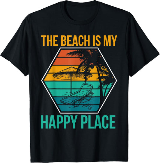 The Beach is My Happy Place woman beach