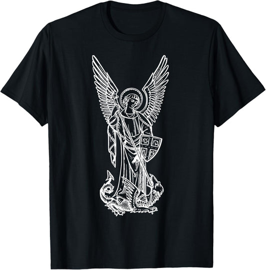 Angel Arc Tees - St Michael The Archangel Christian