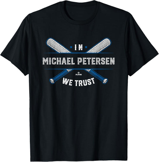 We Trust in Michael Petersen Los Angeles Baseball MLBPA