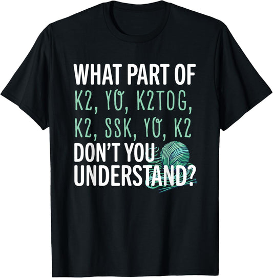 Knitting Yarn Craft Fiber Artist Sew Funny Complicated