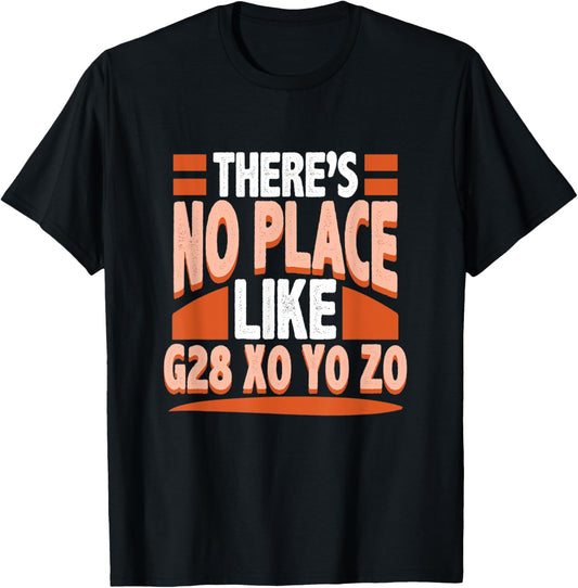 funny machinist shirts - there's no place like - g28 cnc