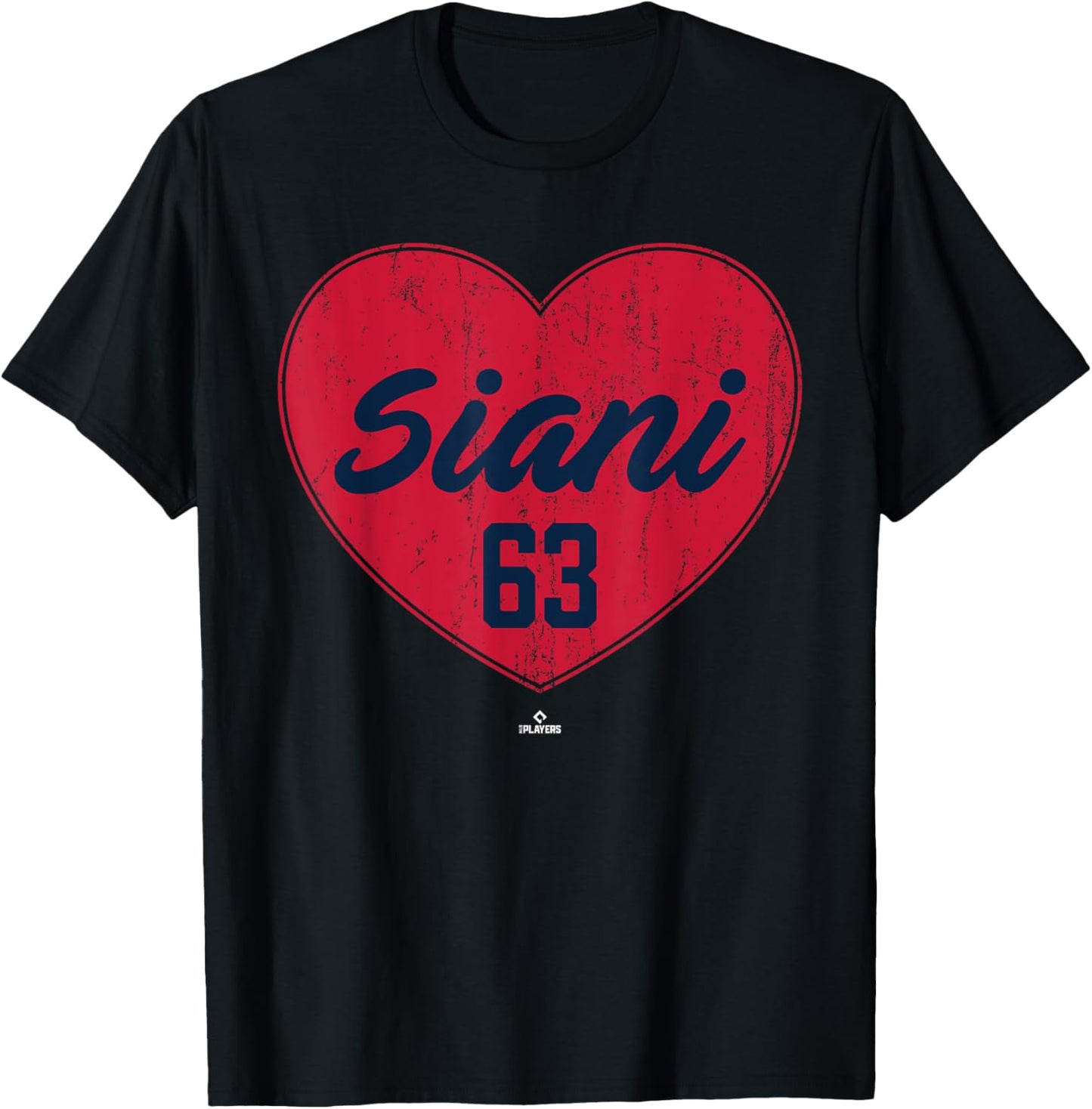 Distressed Heart Michael Siani St Louis Baseball MLBPA