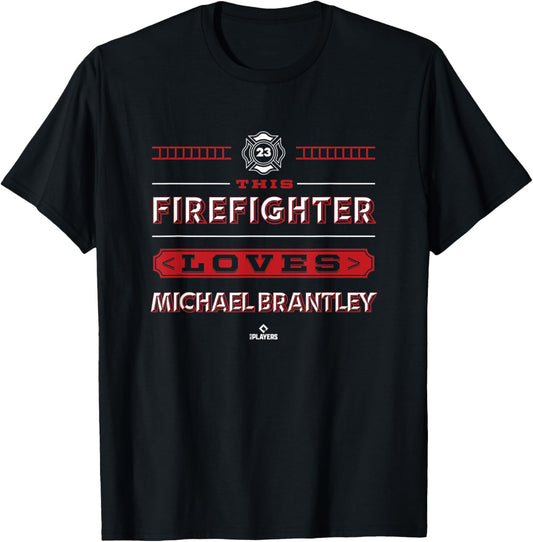 This Firefighter Loves Michael Brantley