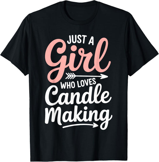 Funny Candle Making Design for Women Girls Lady Candle Maker