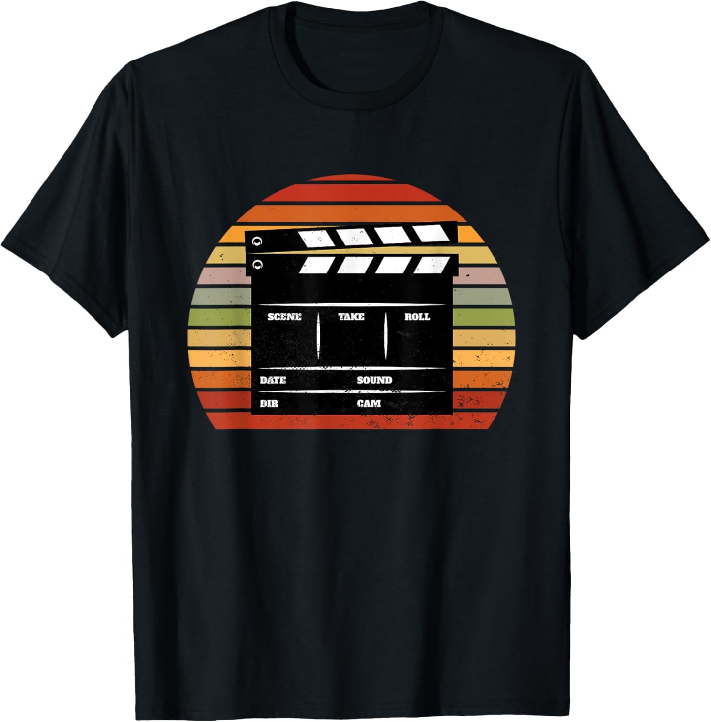 Retro Vintage Clapboard Film Movie Filmmaker Director