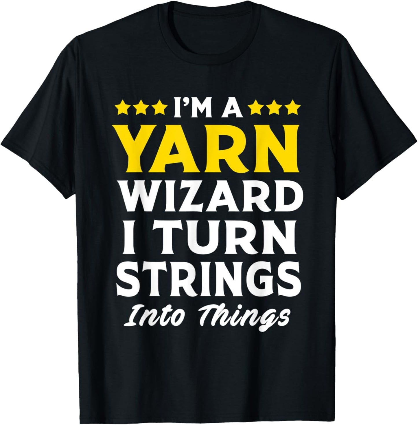 Funny Knitters Crocheters Yarn Wizard