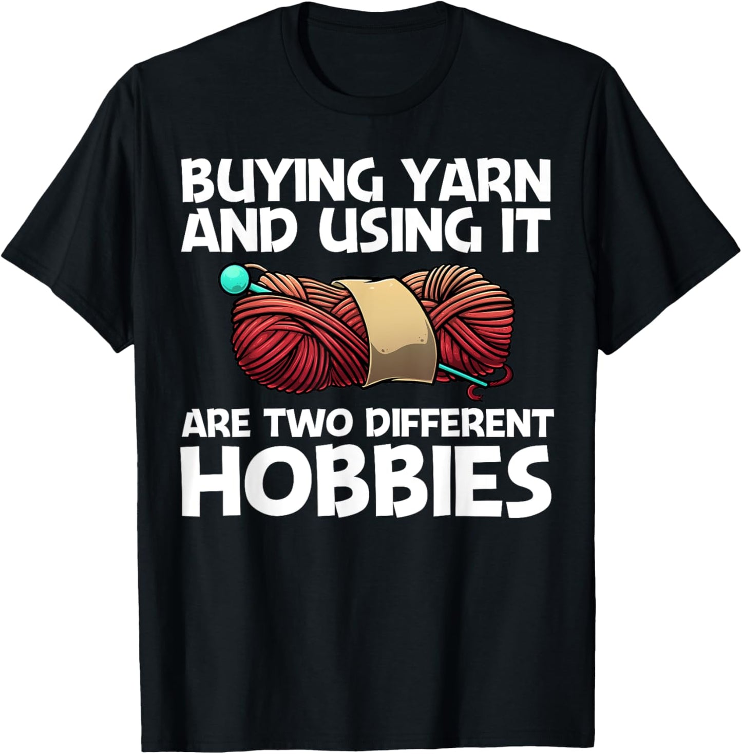 Cool Knitting For Women Girls Crochet Yarn Knitter Crocheter