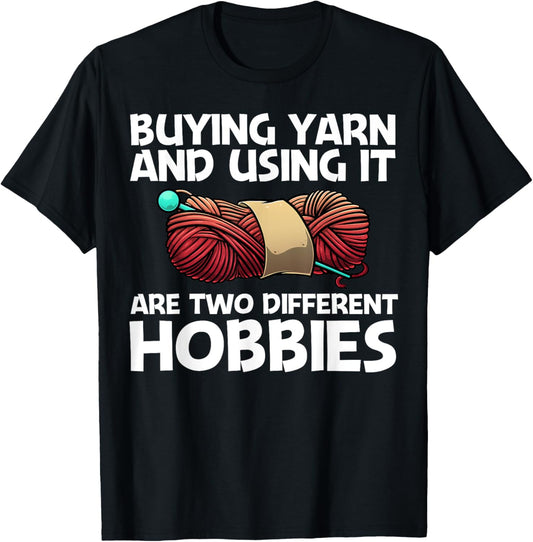 Cool Knitting For Women Girls Crochet Yarn Knitter Crocheter