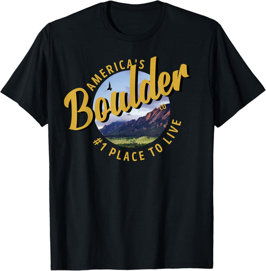 Boulder Colorado America's #1 Place to Live Tourism Gift
