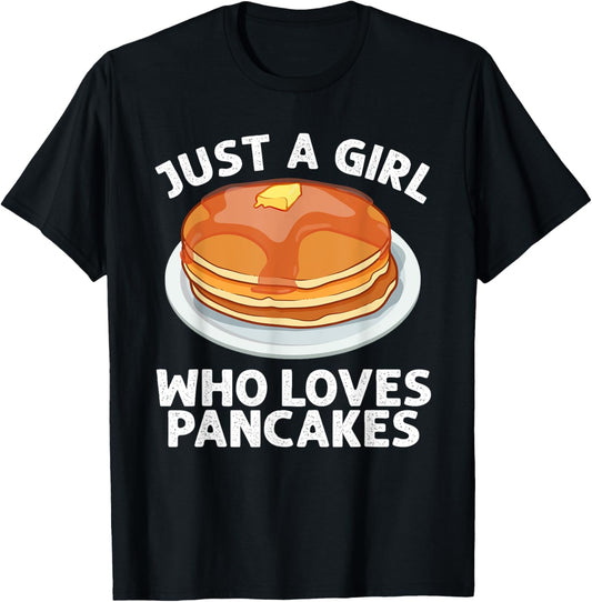 Cool Pancake Design For Girls Women Pancake Lovers Hotcake