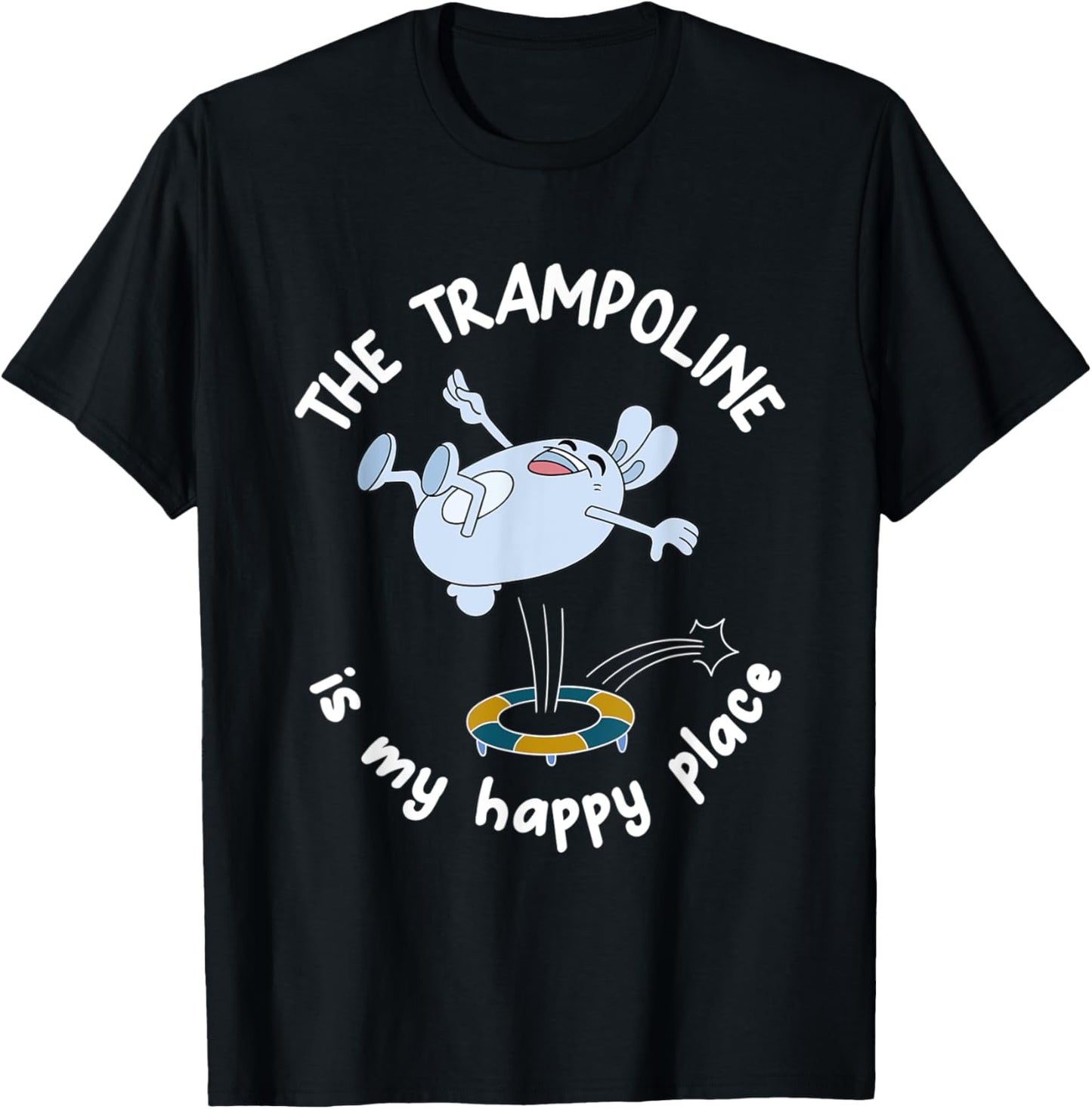 The Trampoline Is My Happy Place Bunny Acrobatic Gymnastic