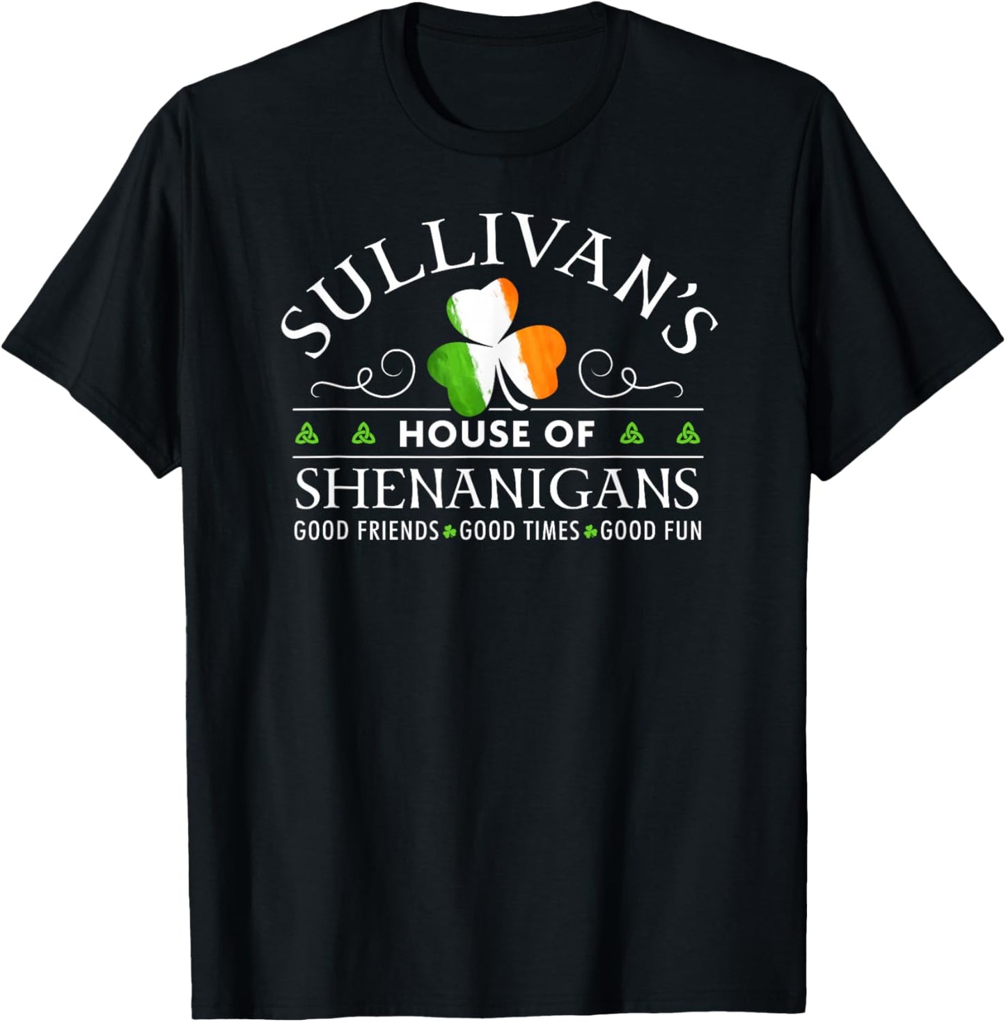 Sullivan Shirt Irish Shenanigans St Patricks Day T-Shirt
