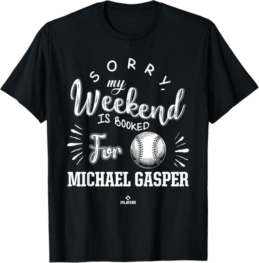 Weekend Booked for Michael Gasper Prospect Baseball Fan Gear