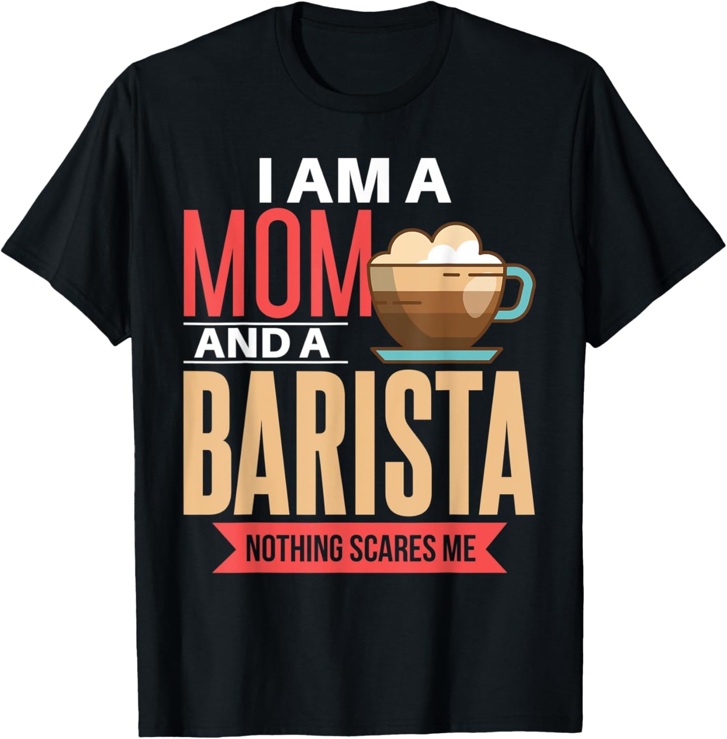 Barista Mom Shirt Funny Mother Coffee Maker Coffee Expert