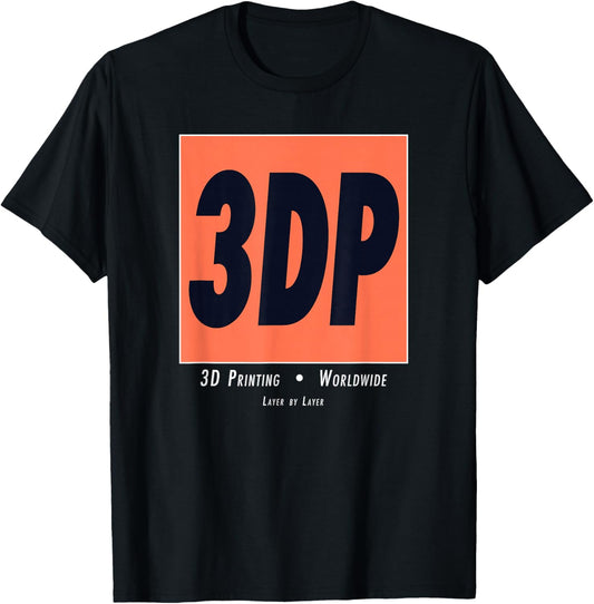 3D Printing 3DP Logo for Makers and Engineers