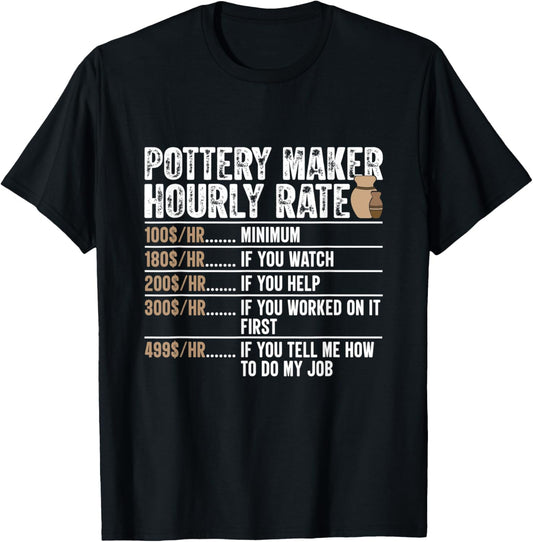 Pottery maker Hourly Rate A Pottery Maker Potter Ceramicist