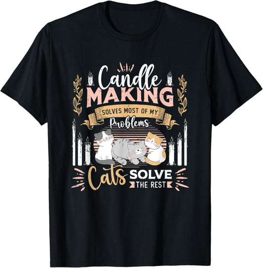 Candle Making Cat Lover Candle Maker