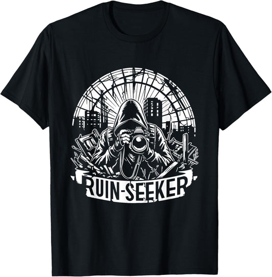 Retro Urban Explorer - Abandoned Places Vintage Ruin Seeker