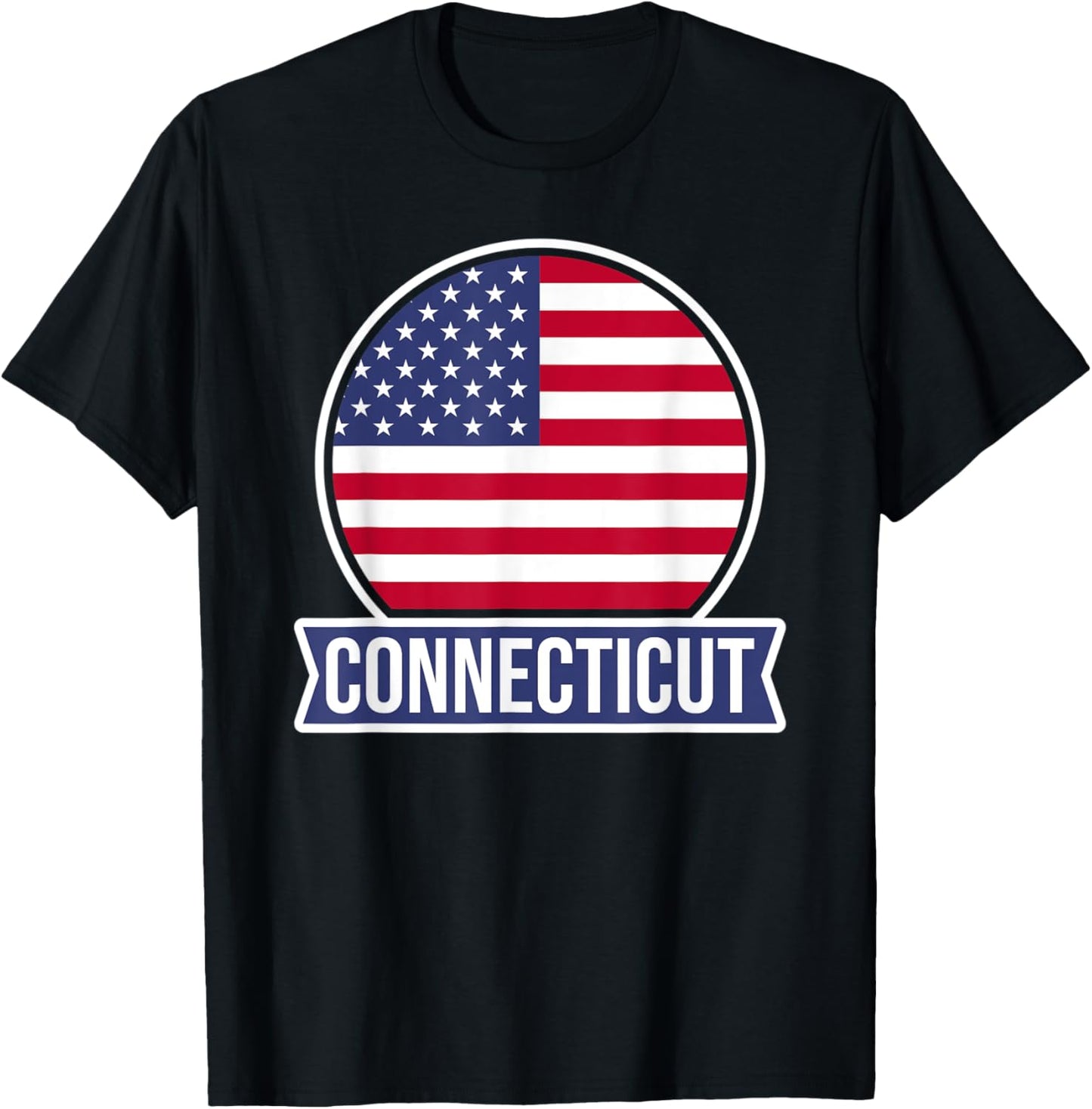 CONNECTICUT - USA - American place name US flag design