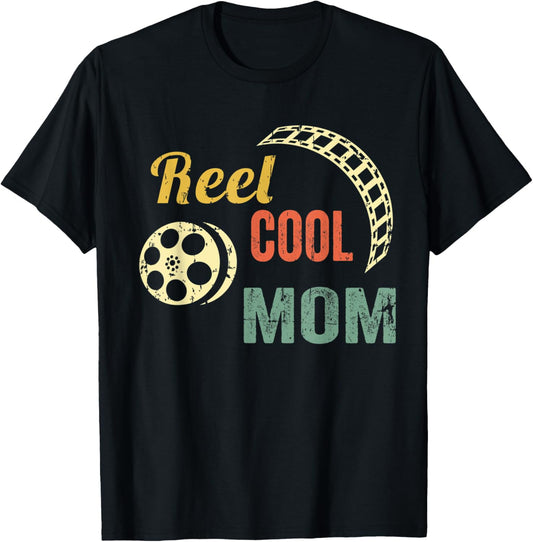 Reel Cool Mom Movie Lover Gift Projectionist Cool Filmmaker