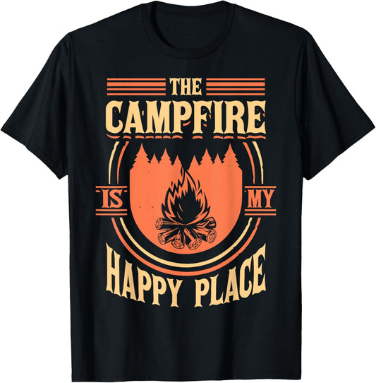 The Campfire Is My Happy Place Camp
