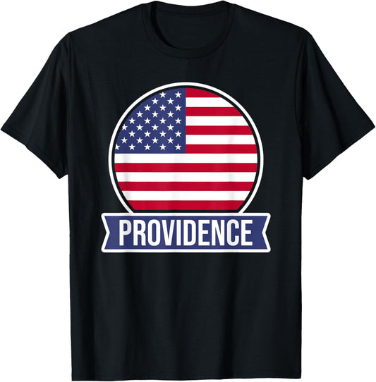 PROVIDENCE - USA - American place name US flag design