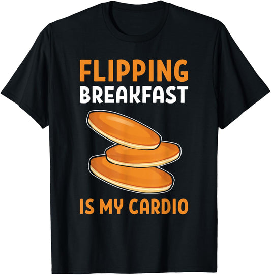 Flipping Breakfast Is My Cardio. Maple Syrup Pancake Maker
