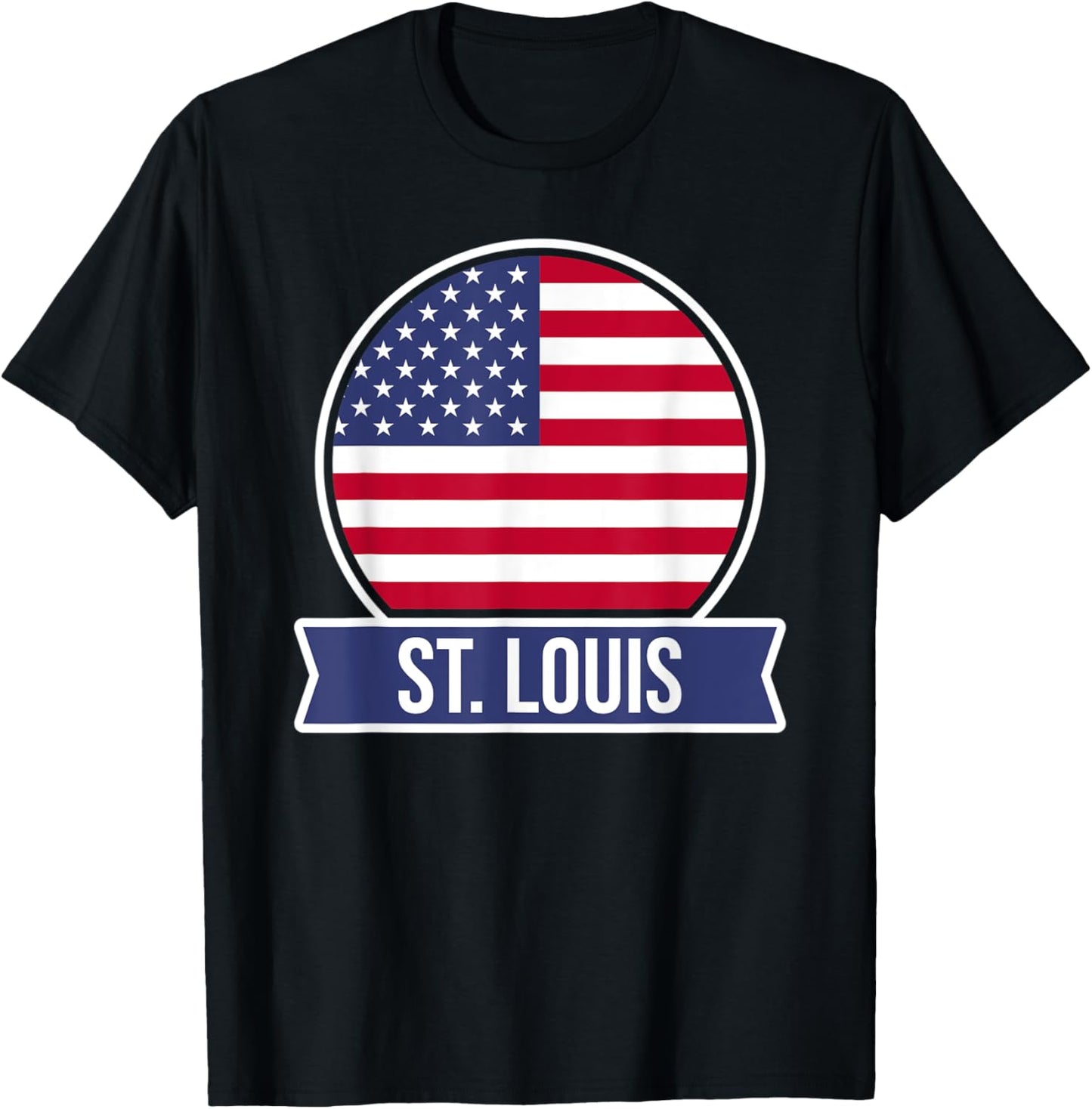 ST. LOUIS - USA - American place name US flag design