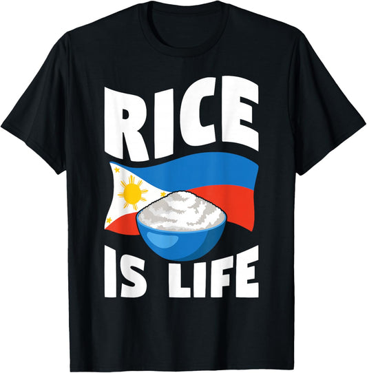 Rice Is Life Philippine Flag Rice Lover