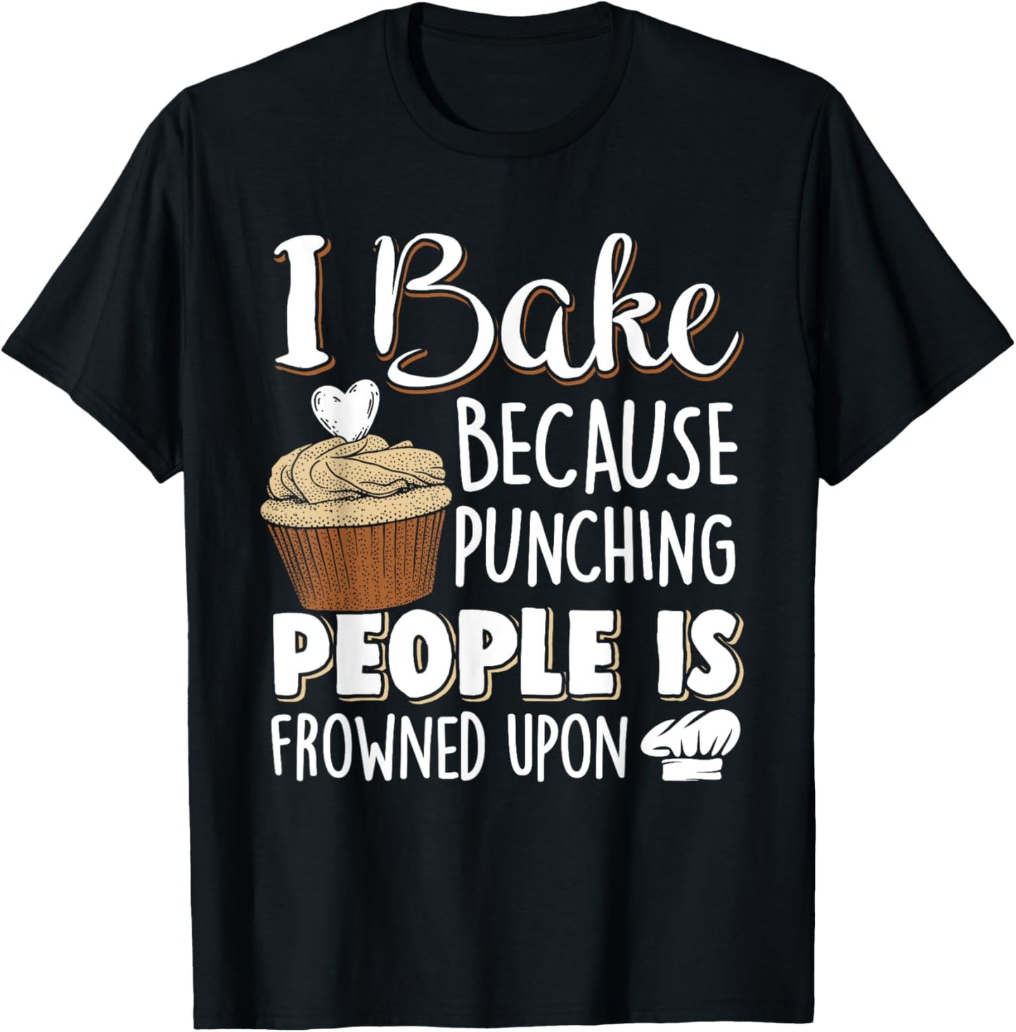 Baking Lover Punching People - Baker & Cupcake