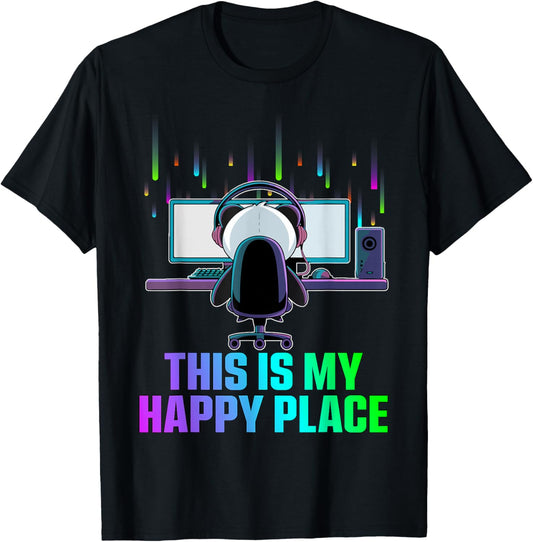 This Is My Happy Place Gamer Panda