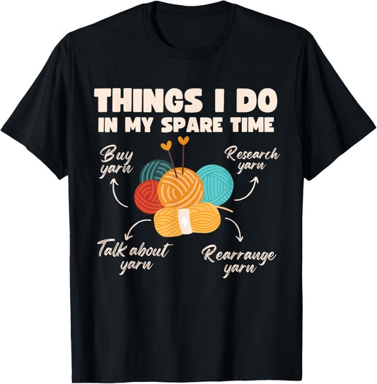 Funny Crocheting, Things I Do In My Spare Time About Yarn