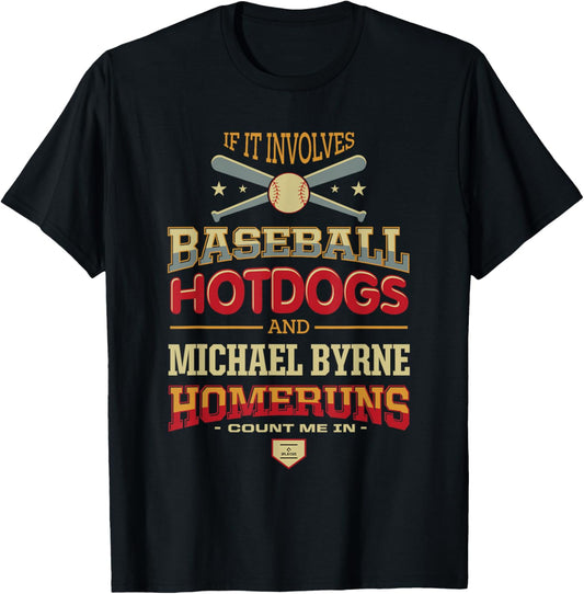 Baseball, Hotdogs and Michael Byrne Prospect Baseball Fan