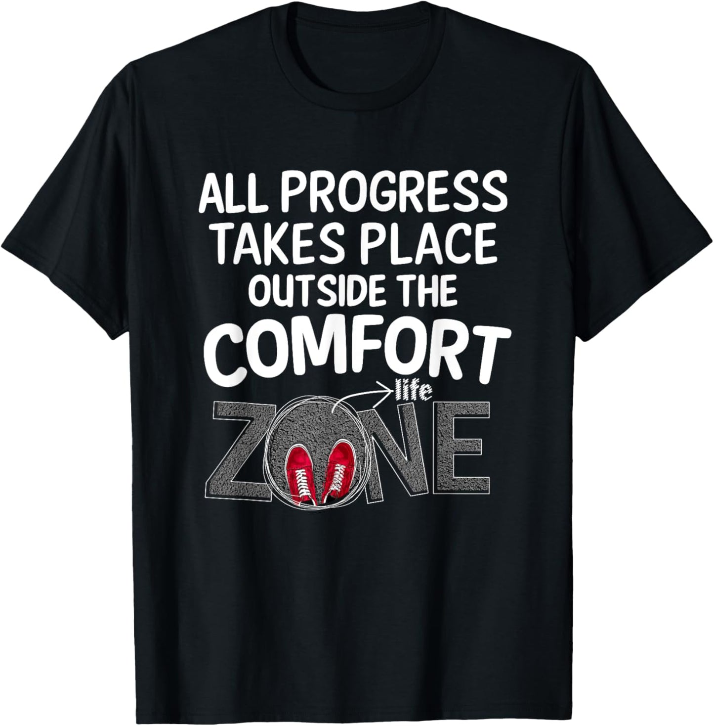 All Progress takes place outside the Comfort Zone Motivation