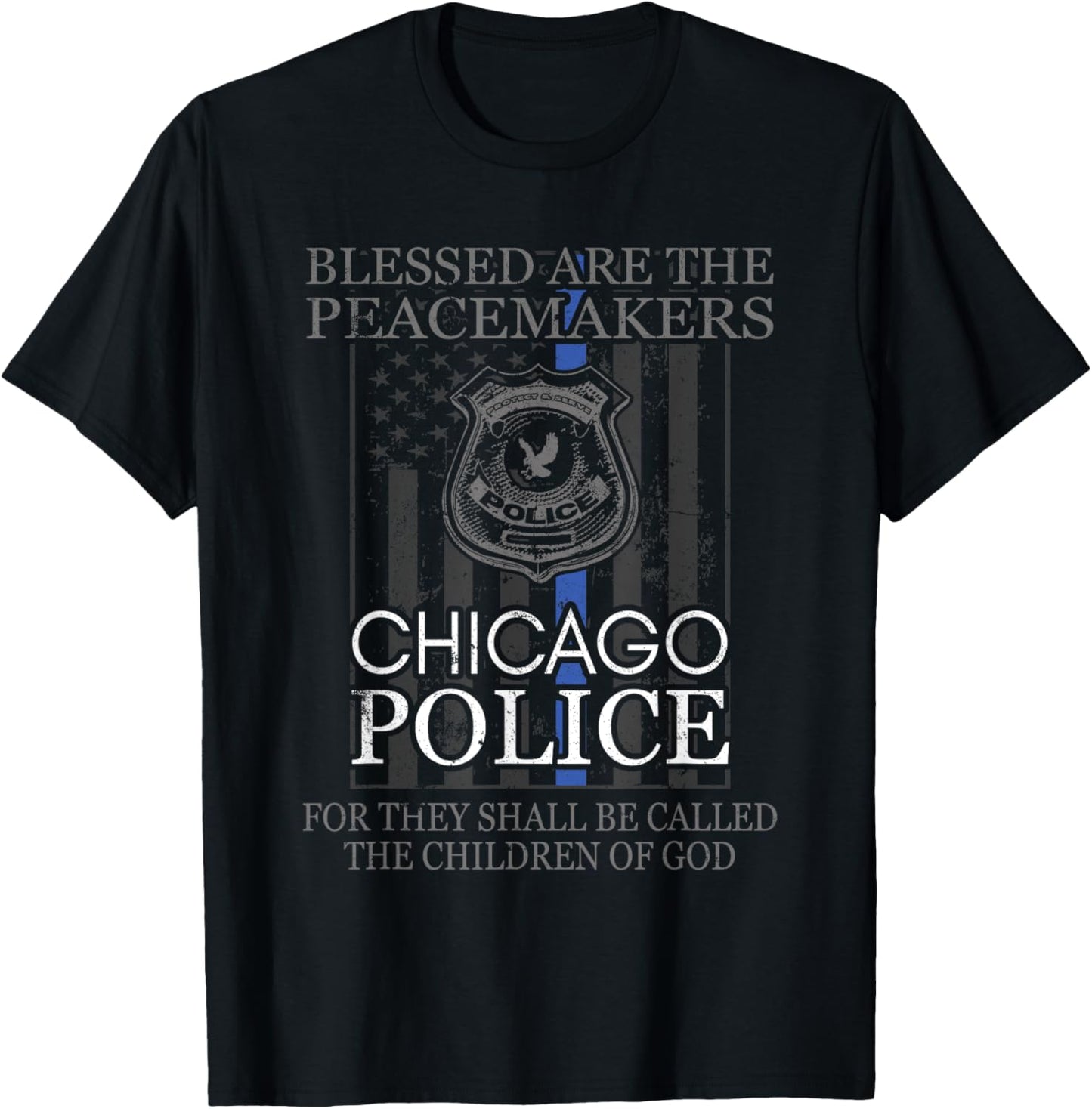 Chicago Police Shirt Saint Michael Police Officer Prayer