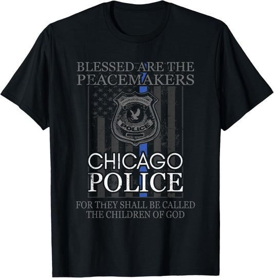 Chicago Police Shirt Saint Michael Police Officer Prayer